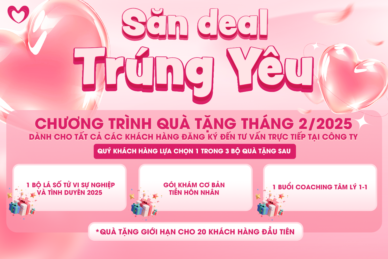 Ưu đãi tháng 2 - Săn "deal" trúng yêu