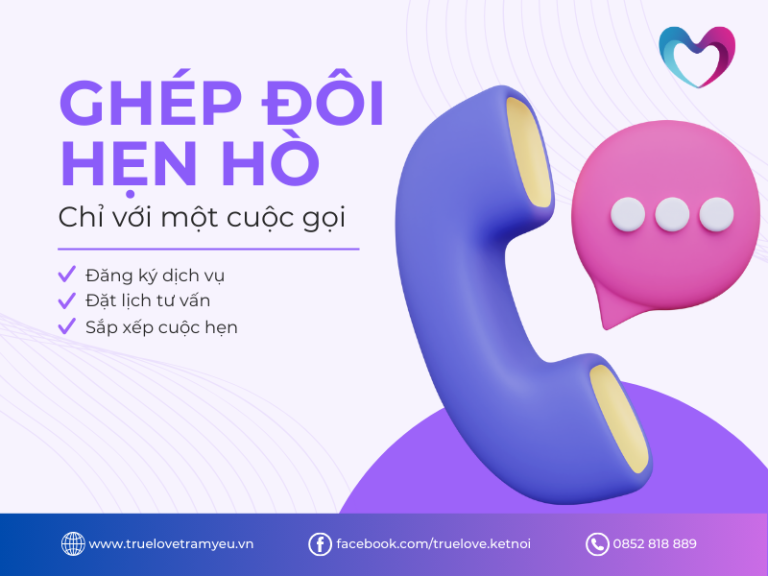 Ghép đôi hẹn hò chỉ với 1 cuộc gọi