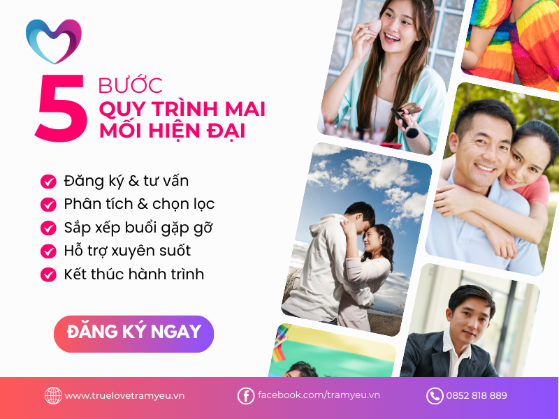 Quy trình mai mối với 5 bước