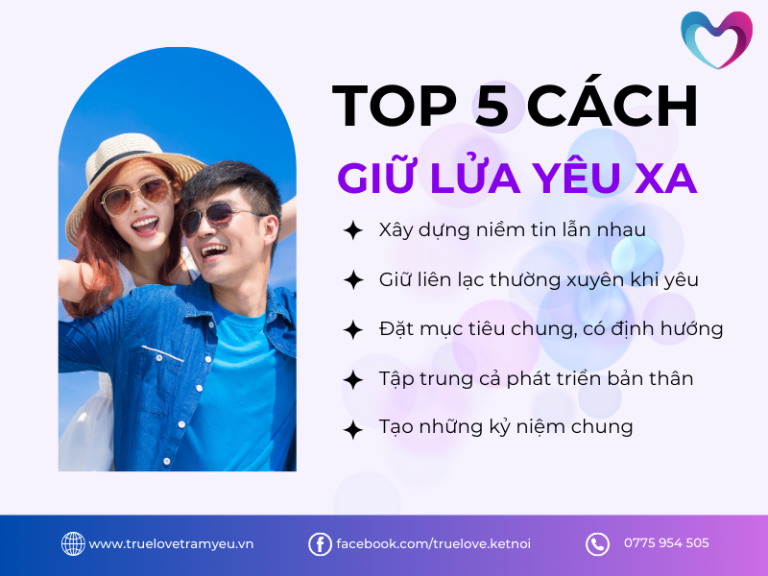 TOP 5 BÍ QUYẾT GIỮ LỬA YÊU XA