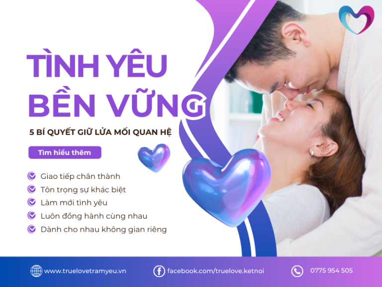 TÌNH YÊU BỀN VỮNG, 5 BÍ QUYẾT GIỮ LỬA