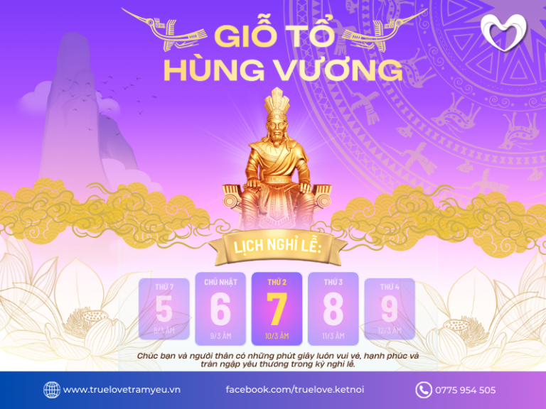 giỗ tổ hùng vương 2025