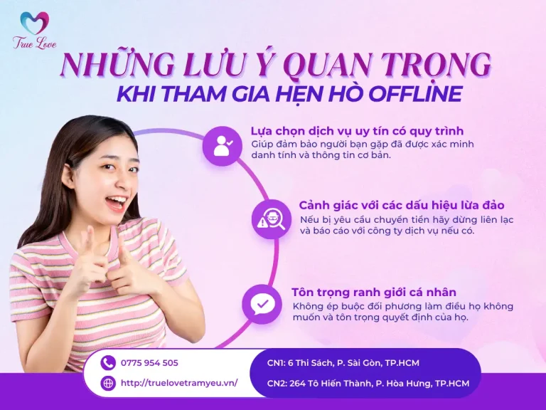 HẸN HÒ OFFLINE AN TOÀN