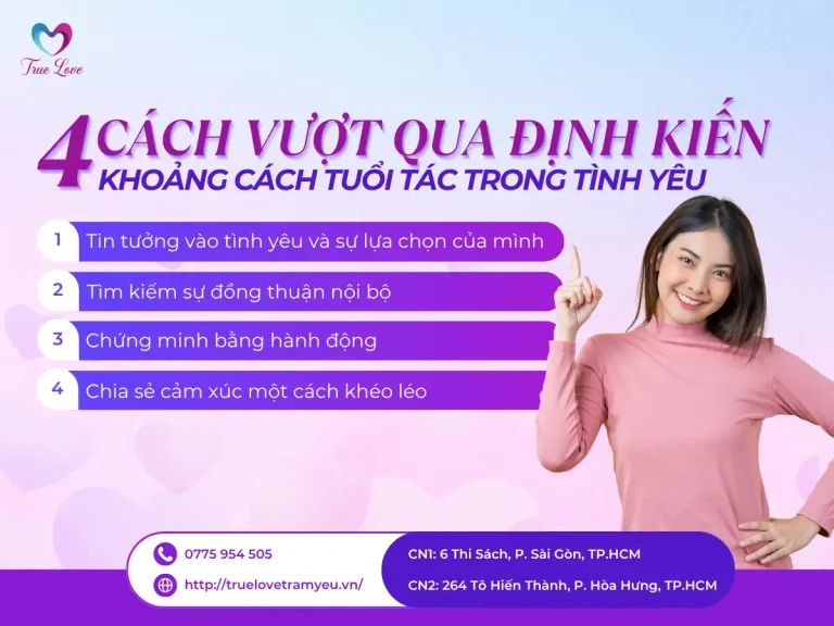 KHOẢNG CÁCH TUỔI TÁC TRONG TÌNH YÊU