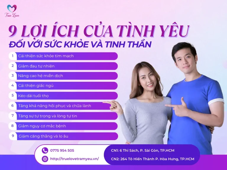 LỢI ÍCH CỦA TÌNH YÊU