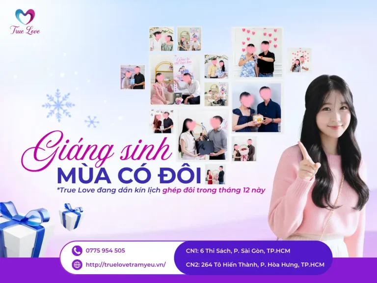 GHÉP ĐÔI GIÁNG SINH TRUE LOVE